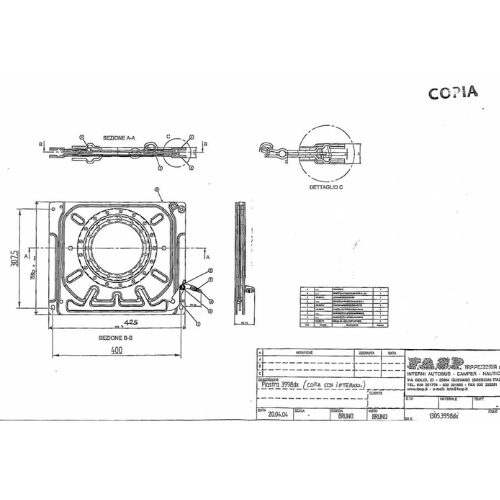 Base giratoria conductor para Ducato, Jumper y Boxer 1994-2006 - FASP
