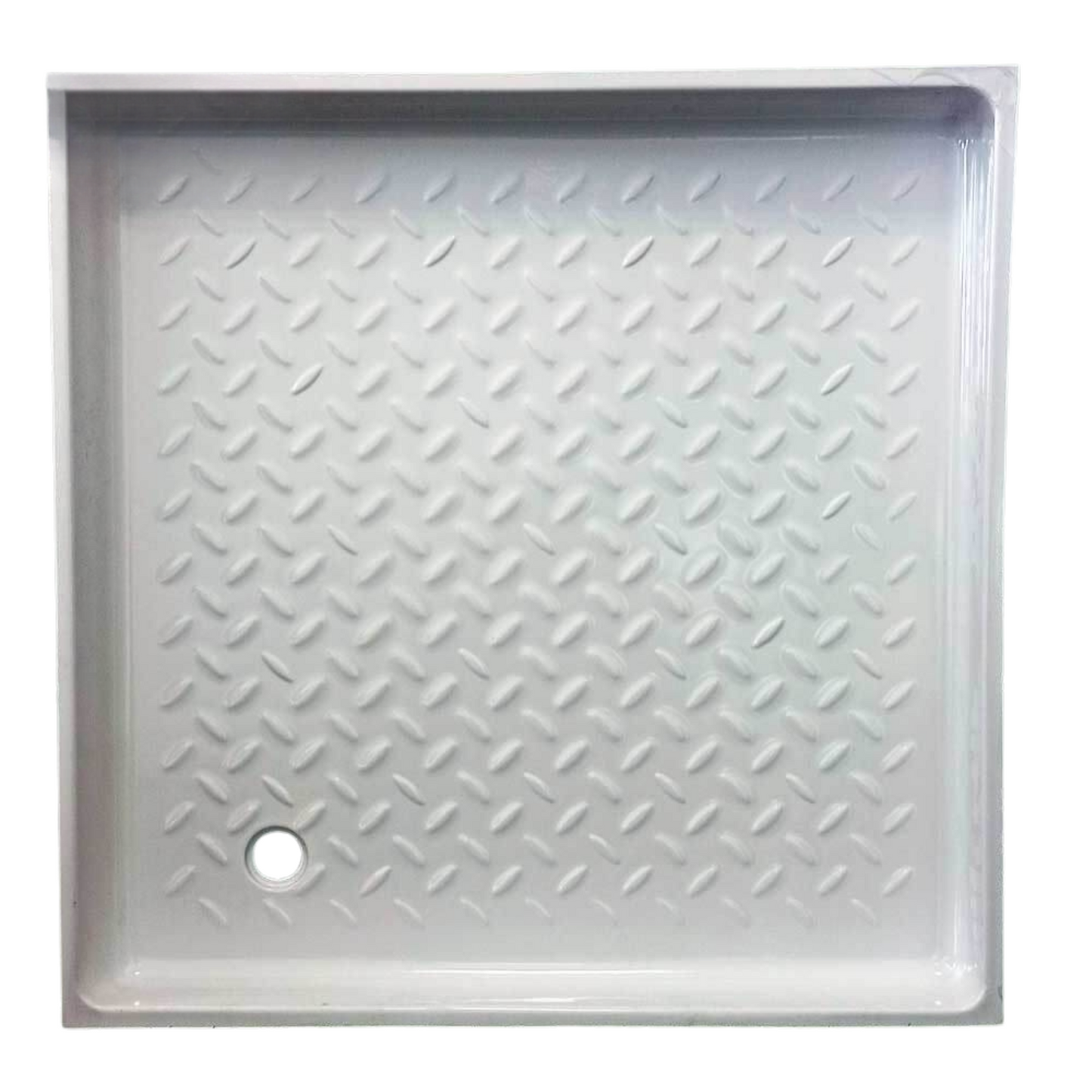 Plato de ducha blanco 60x60cm - Encastrable