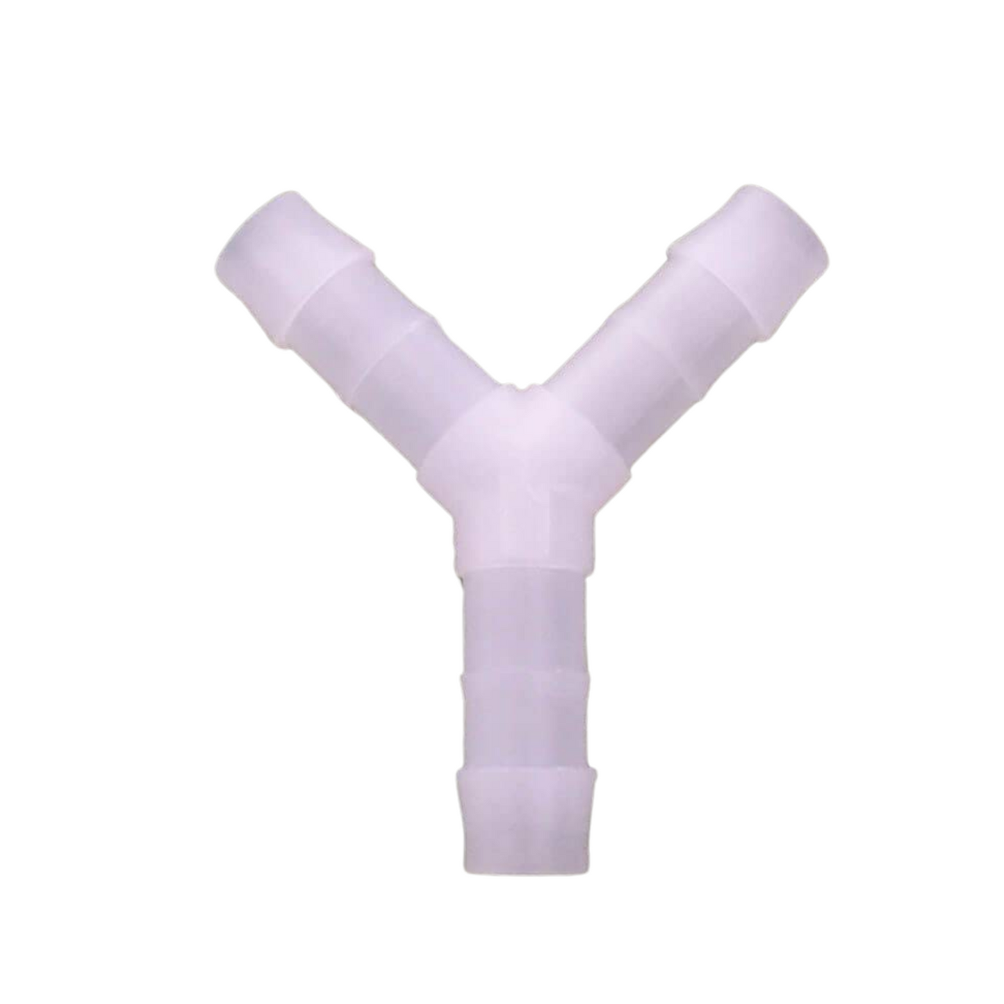 Empalme conector en forma de Y para mangueras