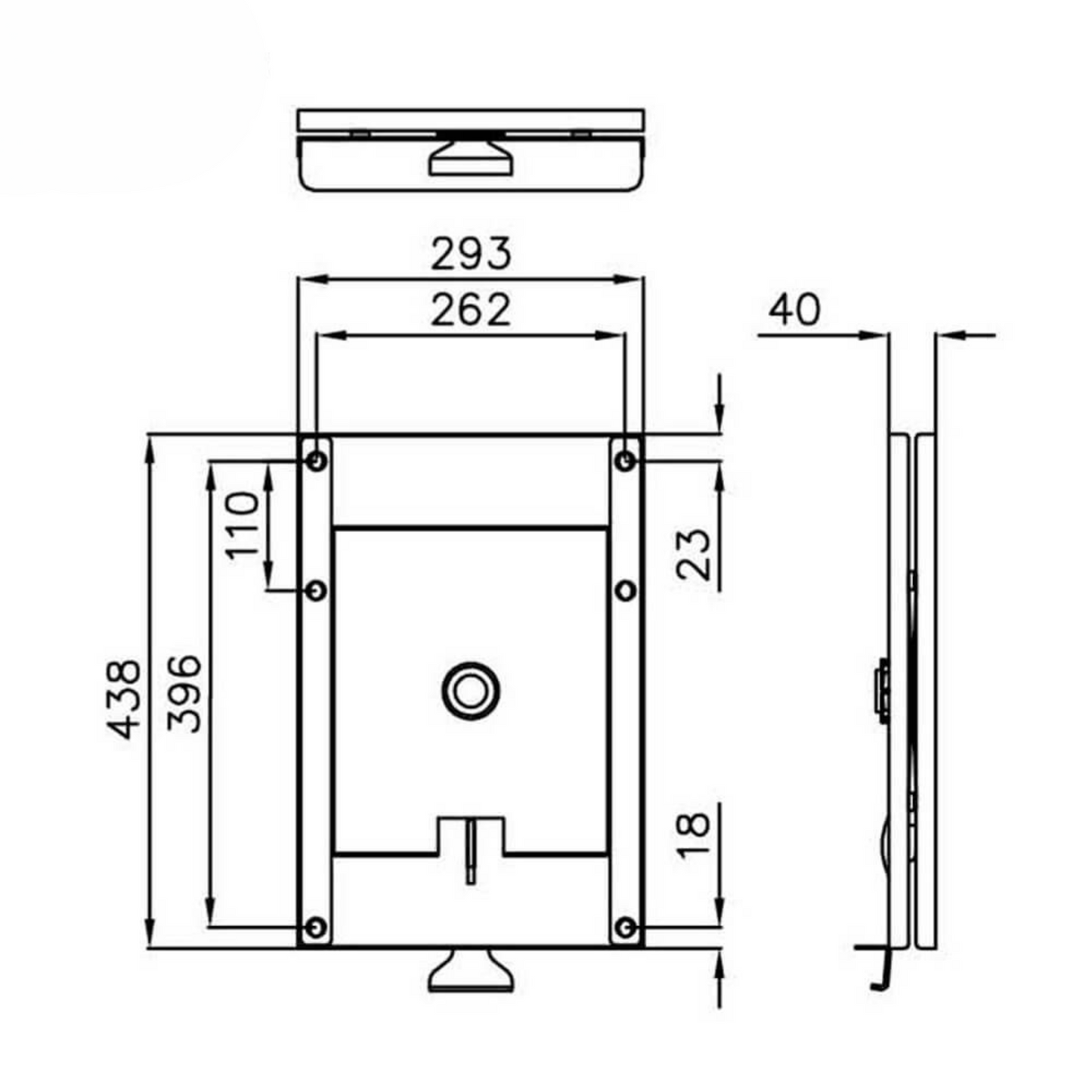 Base giratoria conductor o acompañante para Iveco Daily desde 2006 con asientos standar - CTA