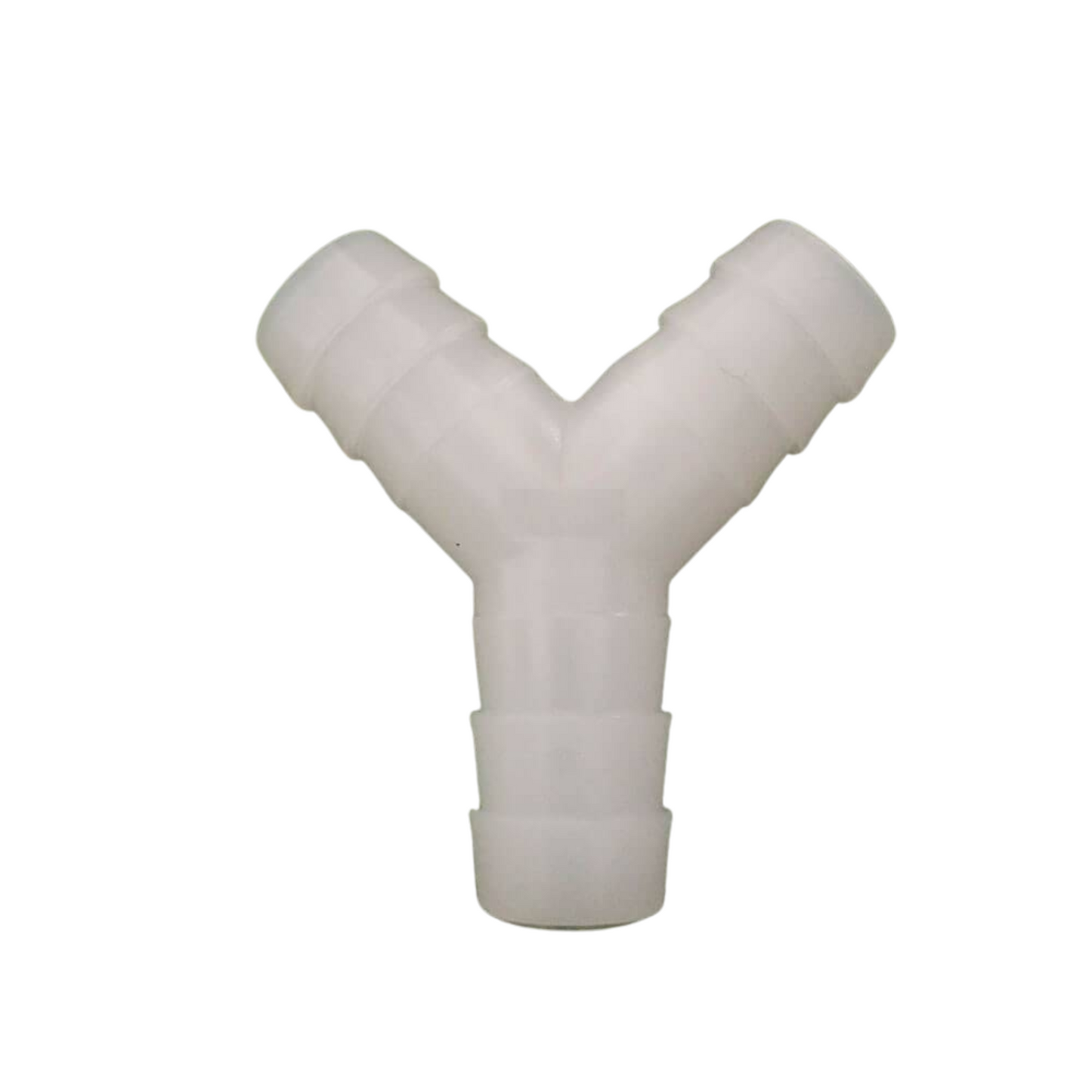Empalme conector en forma de Y para mangueras