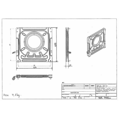 Base giratoria acompañante para Volkswagen T4 1990-1996 - FASP