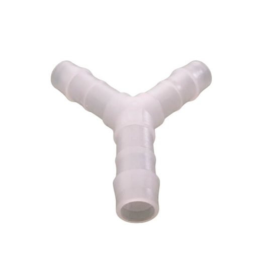 Empalme conector en forma de Y para mangueras